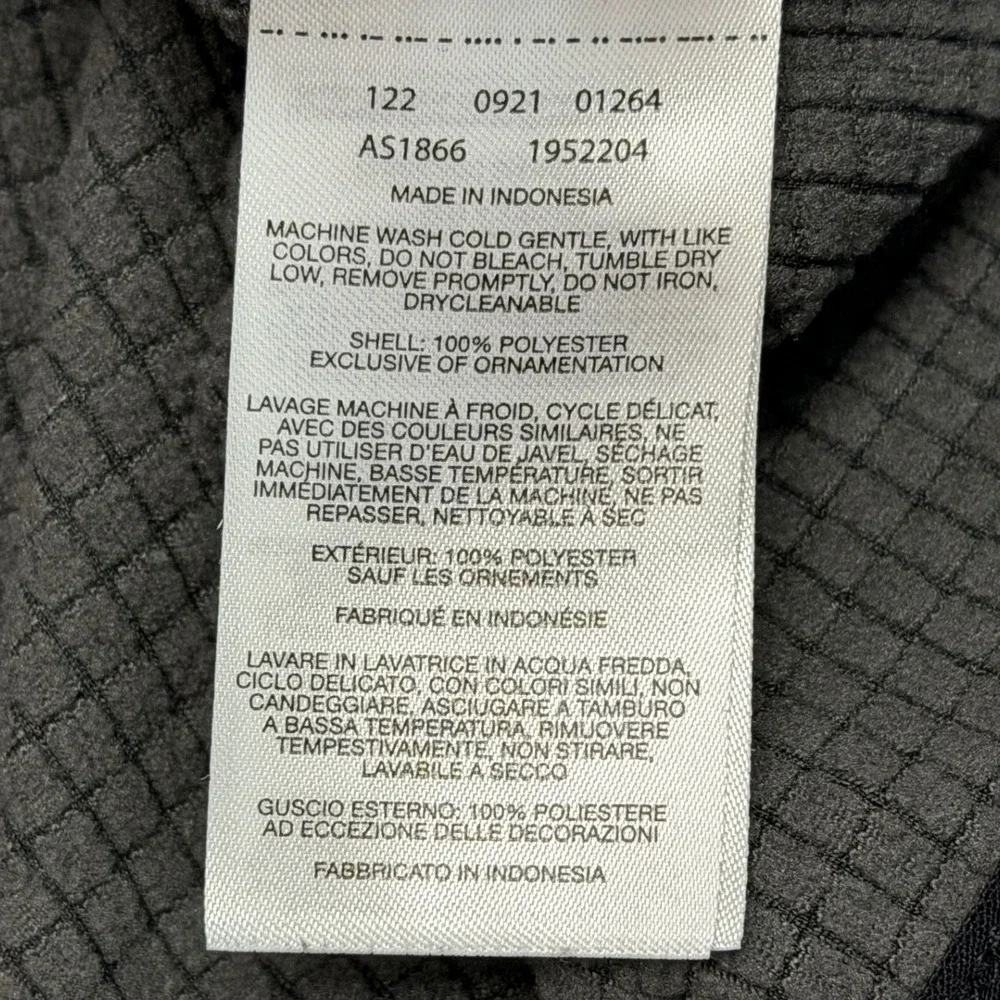 Columbia Pullover Mens 3X Charcoal 1/2 Zip Omni-Wick Park View‎ Fleece Thumbhole